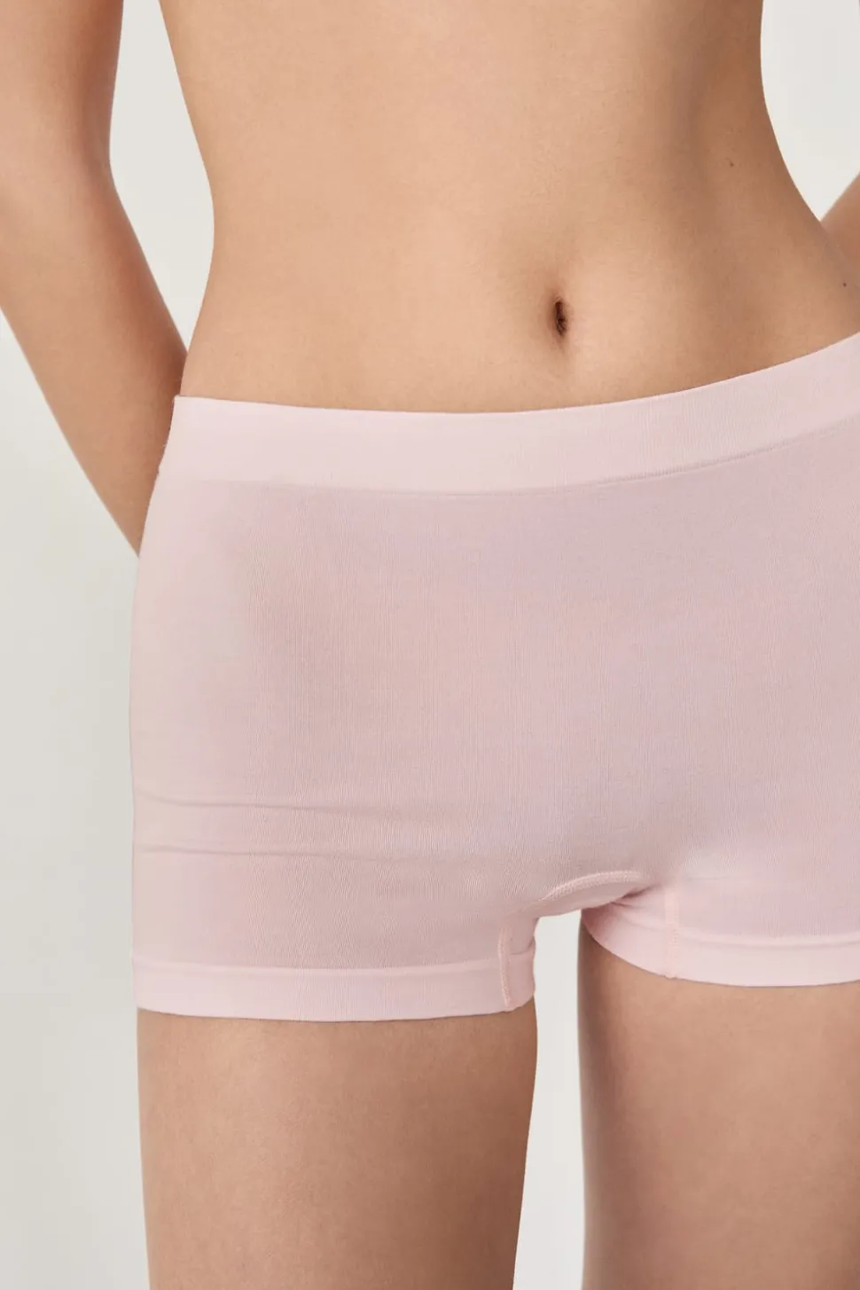 Pantalón corto boyleg de algodón