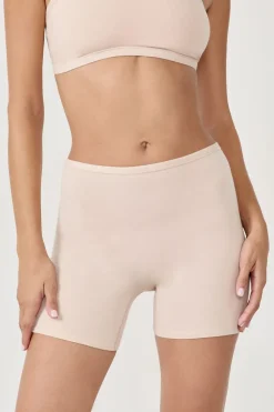 Pantalón corto de ciclismo de algodón orgánico elástico