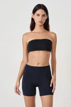 Pantalón corto de ciclismo de algodón orgánico elástico