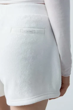 Pantalón corto de forro polar granulado