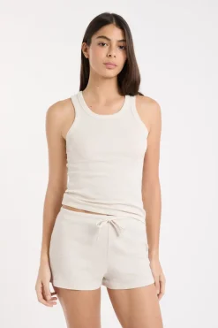 Pantalón corto de pijama de algodón