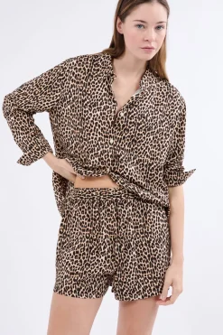 Pantalón corto de pijama estampados