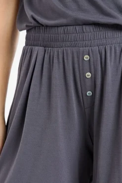 Pantalón corto de pijama liso