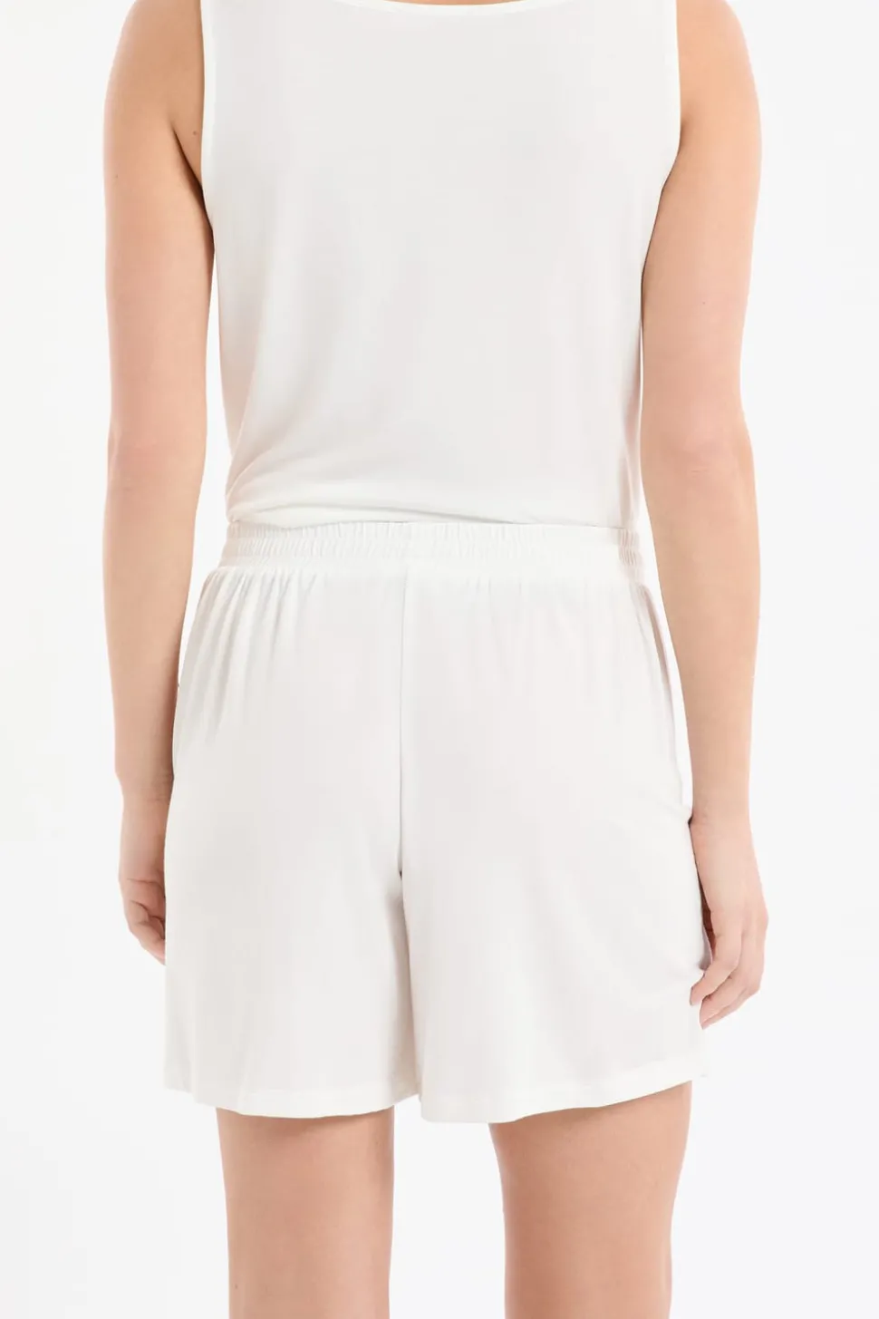 Pantalón corto de pijama liso