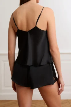 Pantalón corto de satén