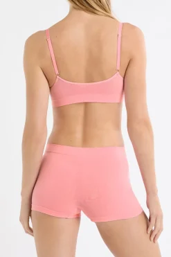 Pantalón corto masculino sin costuras con algodón