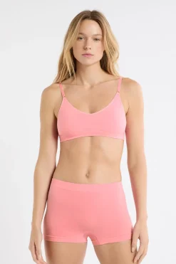 Pantalón corto masculino sin costuras con algodón