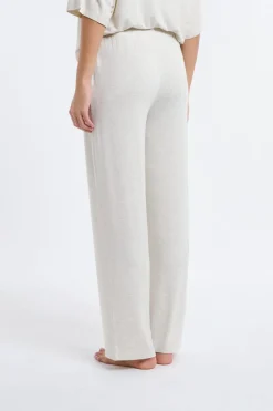 Pantalón de pijama ancho de modal