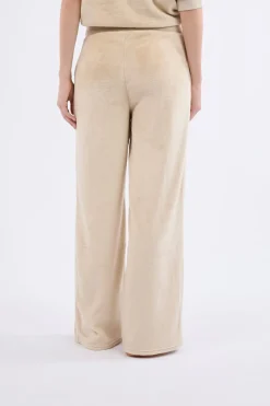 Pantalón de pijama con efecto terciopelo