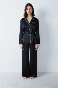 Pantalón de pijama de satén
