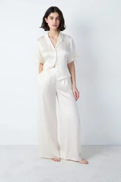 Pantalón de pijama de seda