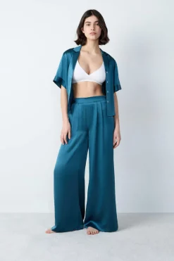 Pantalón de pijama de seda