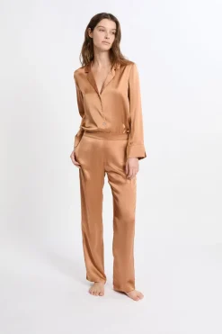 Pantalón de pijama de seda