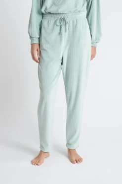 Pantalón de pijama de terciopelo
