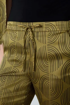 Pantalón de pijama liso estampado