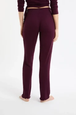 Pantalón de pijama recto