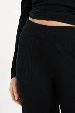 Pantalón de pijama Richelieu de punto elástico