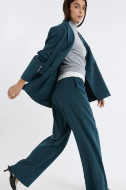 Pantalón de traje ancho