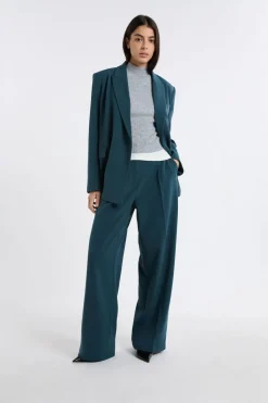 Pantalón de traje ancho