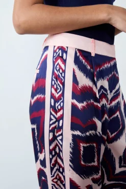 Pantalón fluido estampado