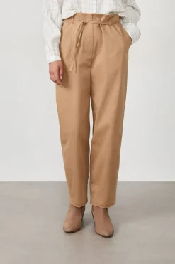 Pantalon à nouer en coton