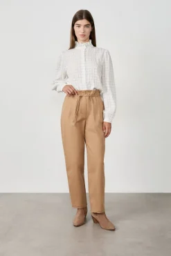 Pantalon à nouer en coton