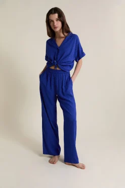 Pantalon de pyjama à pois