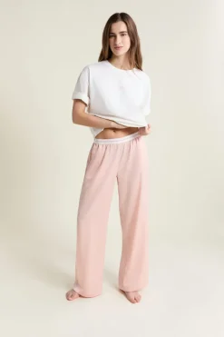 Pantalon de pyjama taille élastique 