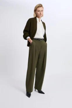 Pantalon large droit