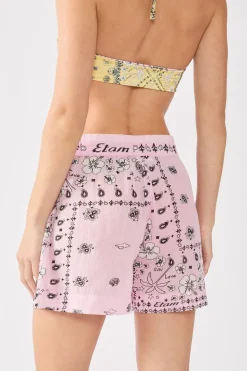 Pantalones cortos de algodón estampados