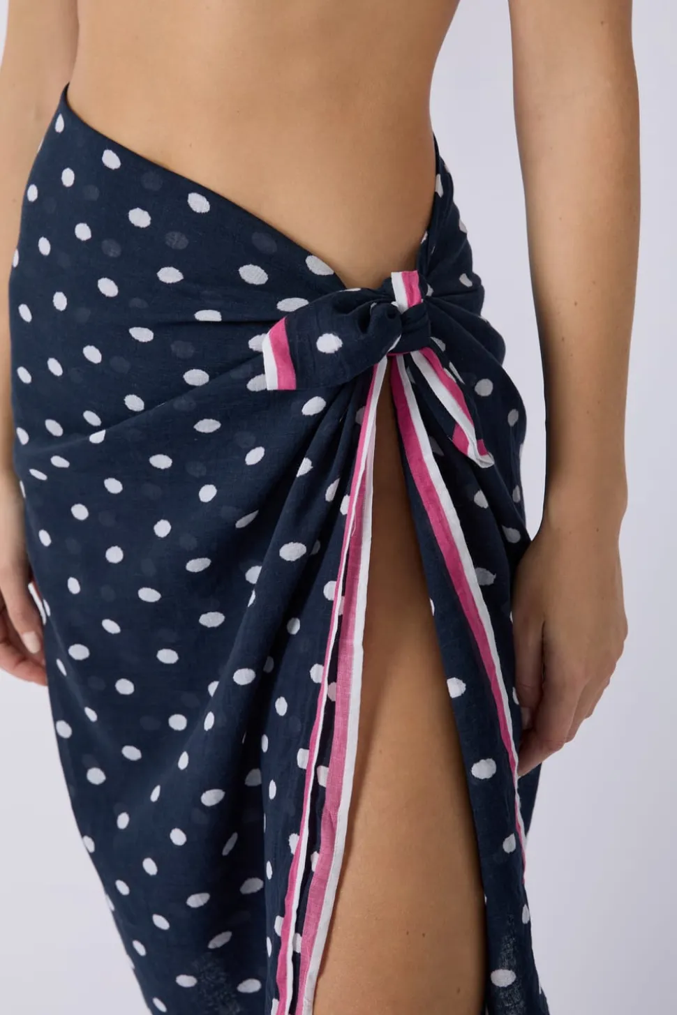 Pareo de algodón estampado Marcia Wear x Etam