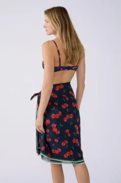 Pareo de algodón estampado Marcia Wear x Etam