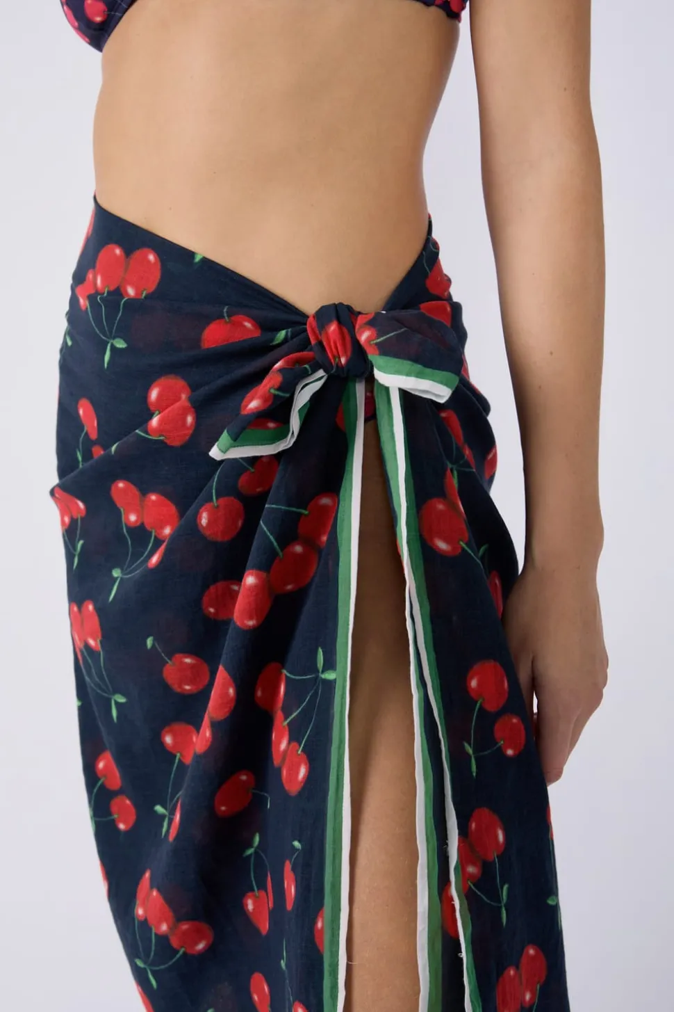 Pareo de algodón estampado Marcia Wear x Etam