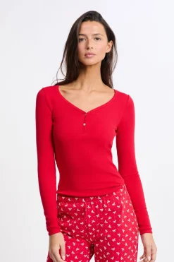 Pijama de 2 piezas con estampado de algodón