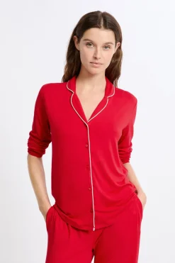 Pijama de 2 piezas de manga larga