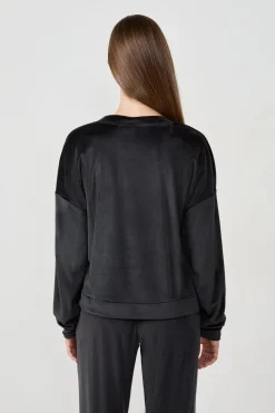 Pijama de terciopelo sudadera