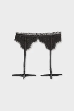 Porte-jarretelles en dentelle