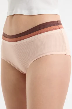 Set de 3 bragas culottes de algodón