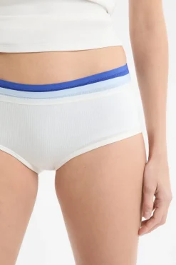 Set de 3 bragas culottes de algodón