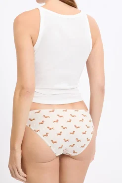 Set de 3 bragas de algodón