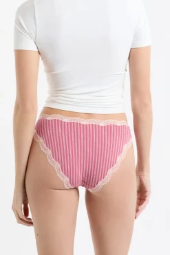 Set de 3 bragas de algodón