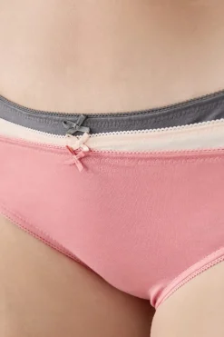 Set de 7 braguitas de algodón