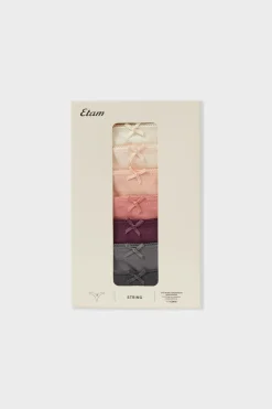 Set de 7 brasileños de algodón