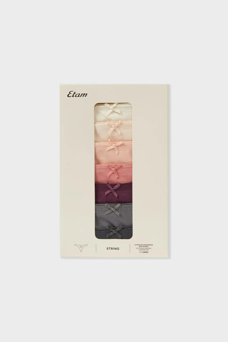 Set de 7 brasileños de algodón