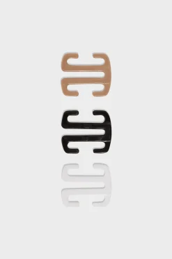 Set de 3 pinzas de espalda