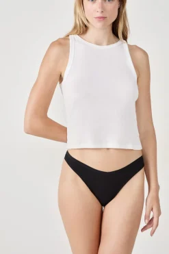 Set de 3 tangas de algodón