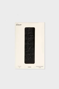 Set de 7 tangas de algodón y encaje