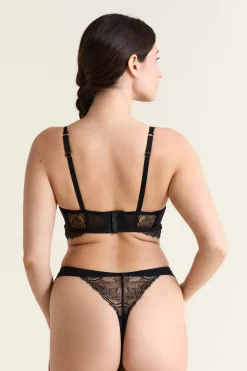 Soutien-gorge bustier en dentelle