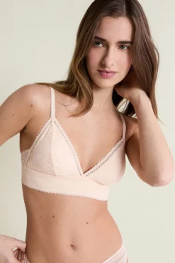 Soutien-gorge N.8 - Le triangle sans armatures en dentelle