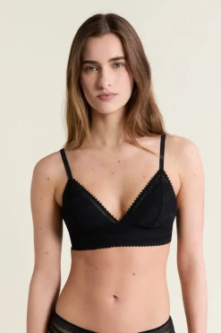 Soutien-gorge N.8 - Le triangle sans armatures en dentelle